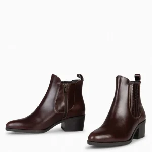 Botines De Mujer<miMaO Shelly - Botines Camperos Mujer Marron