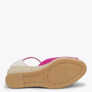 Esparto Y Alpargatas<miMaO Sitges – Cunas De Esparto Con Pala Doble Fucsia