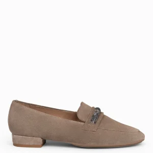 Mocasines Y Blucher<miMaO Slippers Bright - Zapatos Planos Taupe