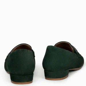 Mocasines Y Blucher<miMaO Slippers Bright - Zapatos Planos Verde