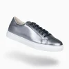 Deportivas<miMaO Sneaker - Zapatillas Casual De Mujer Plata Vieja