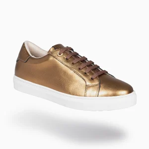 Deportivas<miMaO Sneaker - Zapatillas Casual De Mujer Bronce