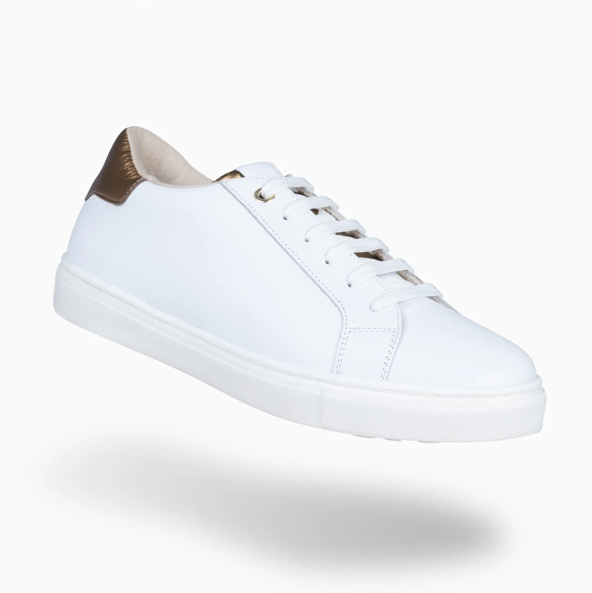 sneaker__zapatillas_casua_0.webp Deportivas<miMaO Sneaker - Zapatillas Casual De Mujer Blanco Bronce