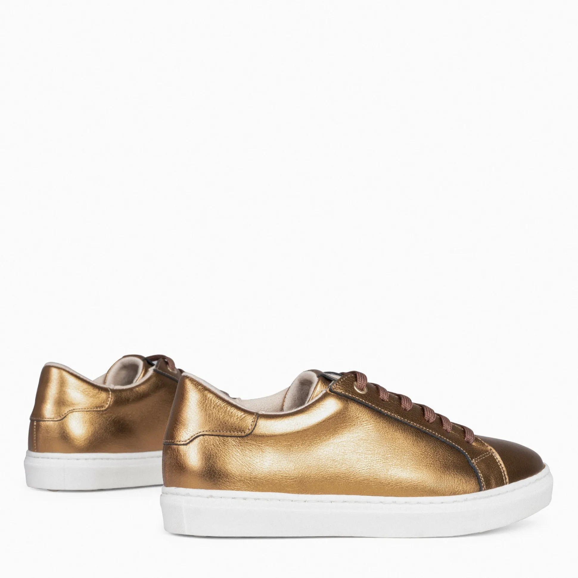 sneaker__zapatillas_casua_2-2.webp Deportivas<miMaO Sneaker - Zapatillas Casual De Mujer Bronce