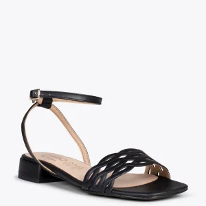 Sandalias De Tacón<miMaO Sofia - Sandalias Planas Negro