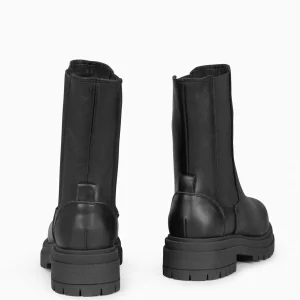 Botines De Mujer<miMaO Stamford - Botines Chelsea Negros Con Plataforma Track