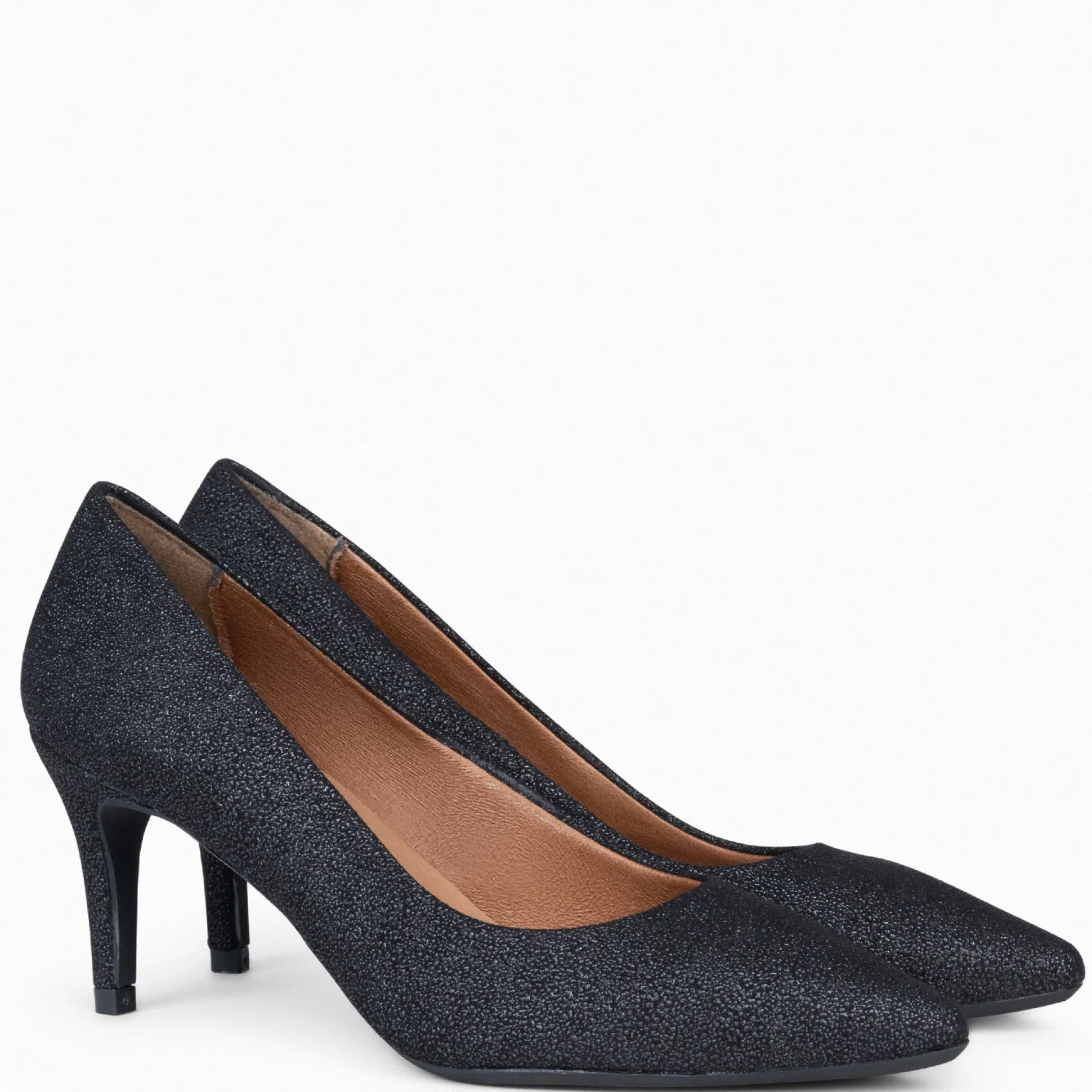 stiletto_bright__zapatos__1-1.webp Zapatos De Fiesta<miMaO Stiletto Bright - Zapatos De Tacón De Aguja Con Textura De Grano Brillante Negro