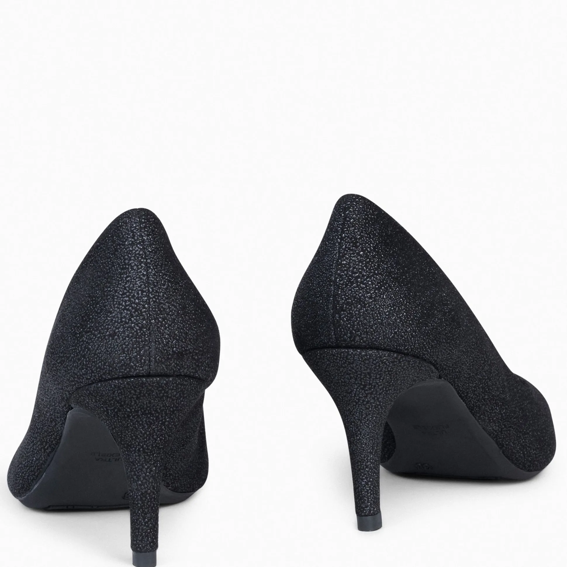 stiletto_bright__zapatos__3-1.webp Zapatos De Fiesta<miMaO Stiletto Bright - Zapatos De Tacón De Aguja Con Textura De Grano Brillante Negro