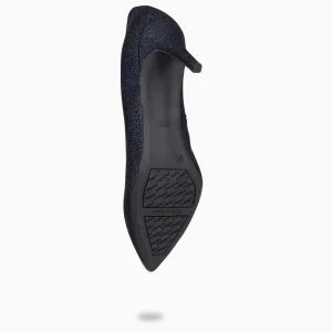 Zapatos De Fiesta<miMaO Stiletto Bright - Zapatos De Tacón De Aguja Con Textura De Grano Brillante Marino