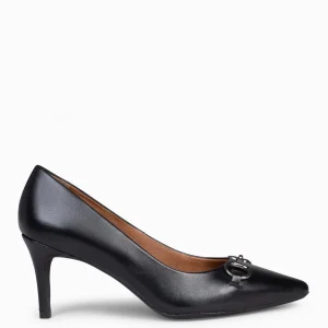 Zapatos De Fiesta<miMaO Stiletto Elegance - Zapatos De Tacón De Aguja Con Adorno Metalizado Negro