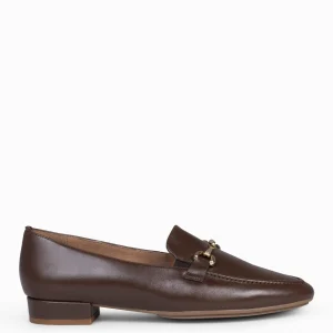Mocasines Y Blucher<miMaO Style - Mocasines Con Detalle Metalizado Cafe