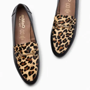Mocasines Y Blucher<miMaO Style Wild - Mocasines De Mujer Con Estampado Leopardo