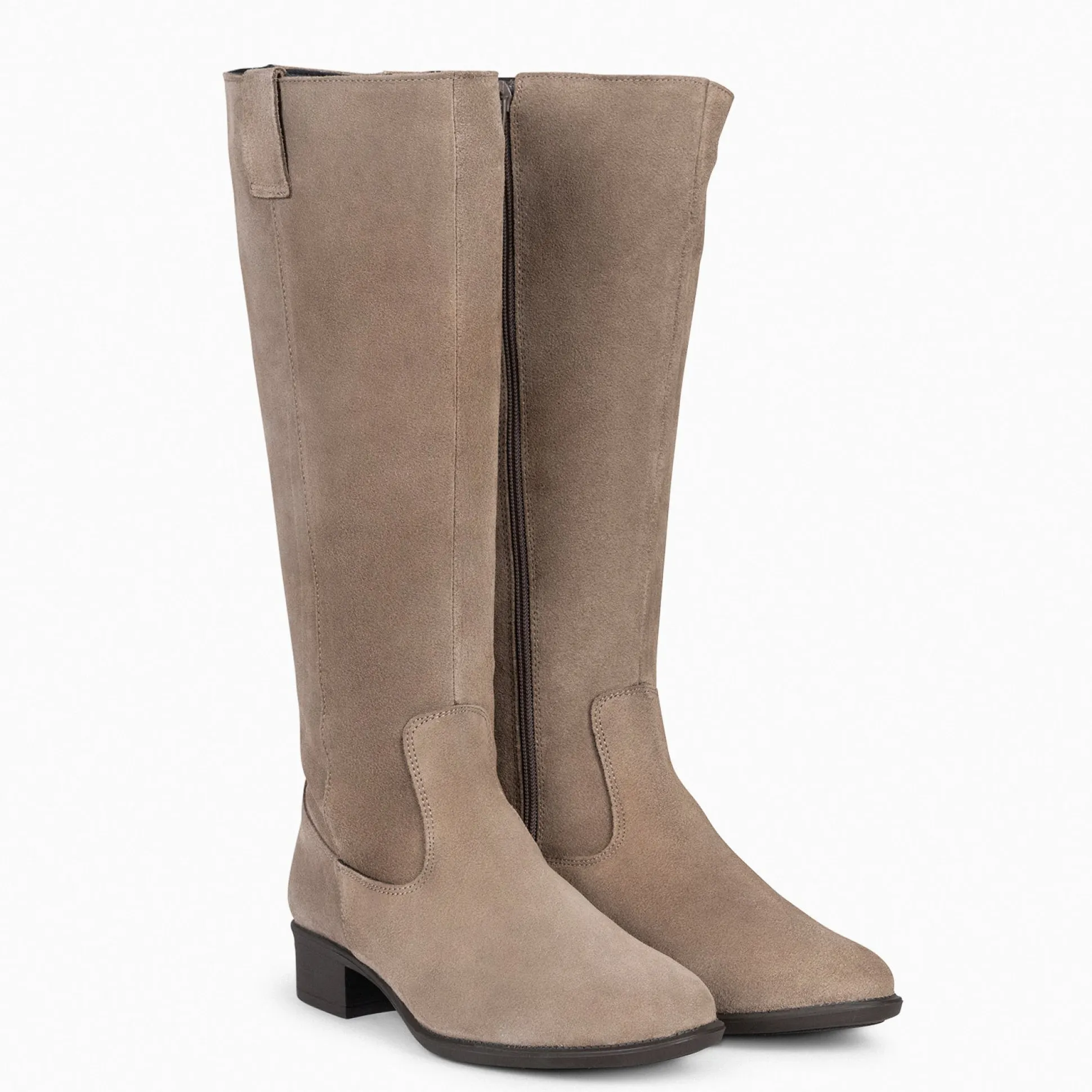 texas__botas_de_tacn_bajo_1-3.webp Botas<miMaO Texas - Botas De Tacón Bajo Taupe