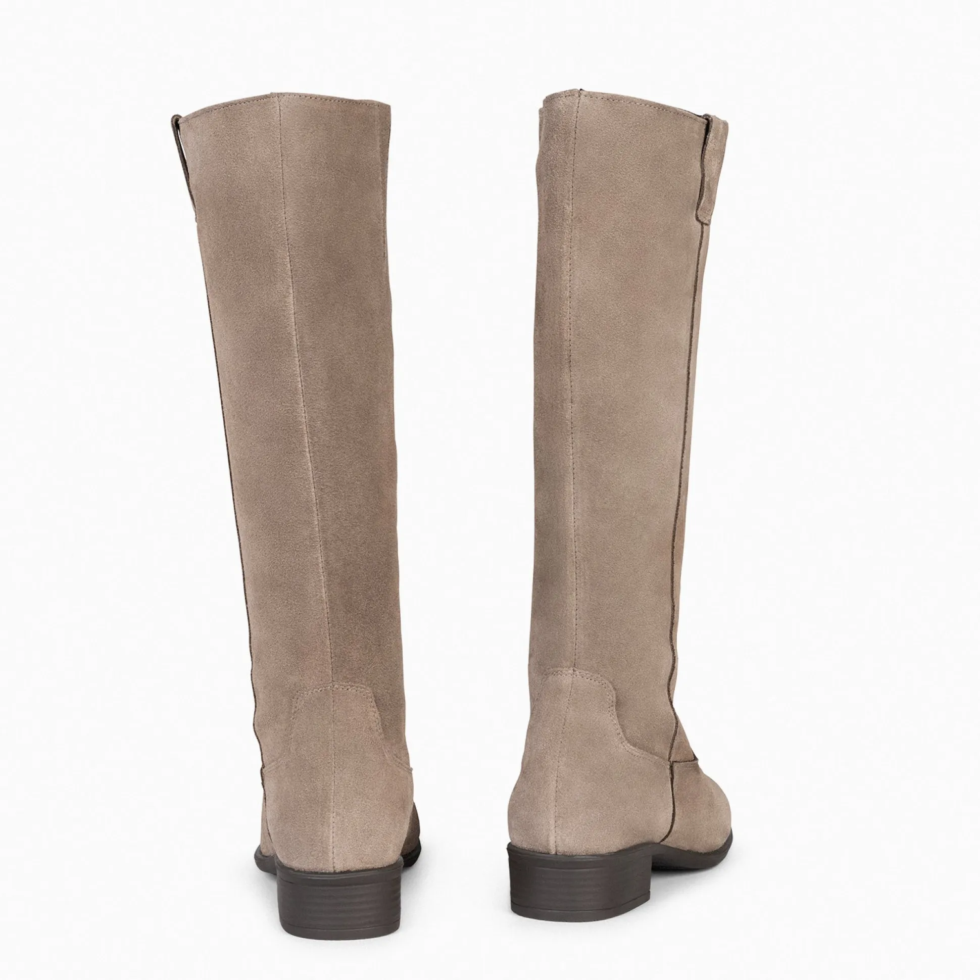 texas__botas_de_tacn_bajo_2-3.webp Botas<miMaO Texas - Botas De Tacón Bajo Taupe
