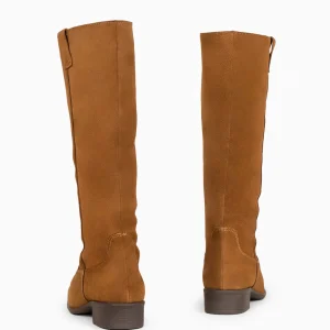 Botas<miMaO Texas - Botas De Tacón Bajo Camel