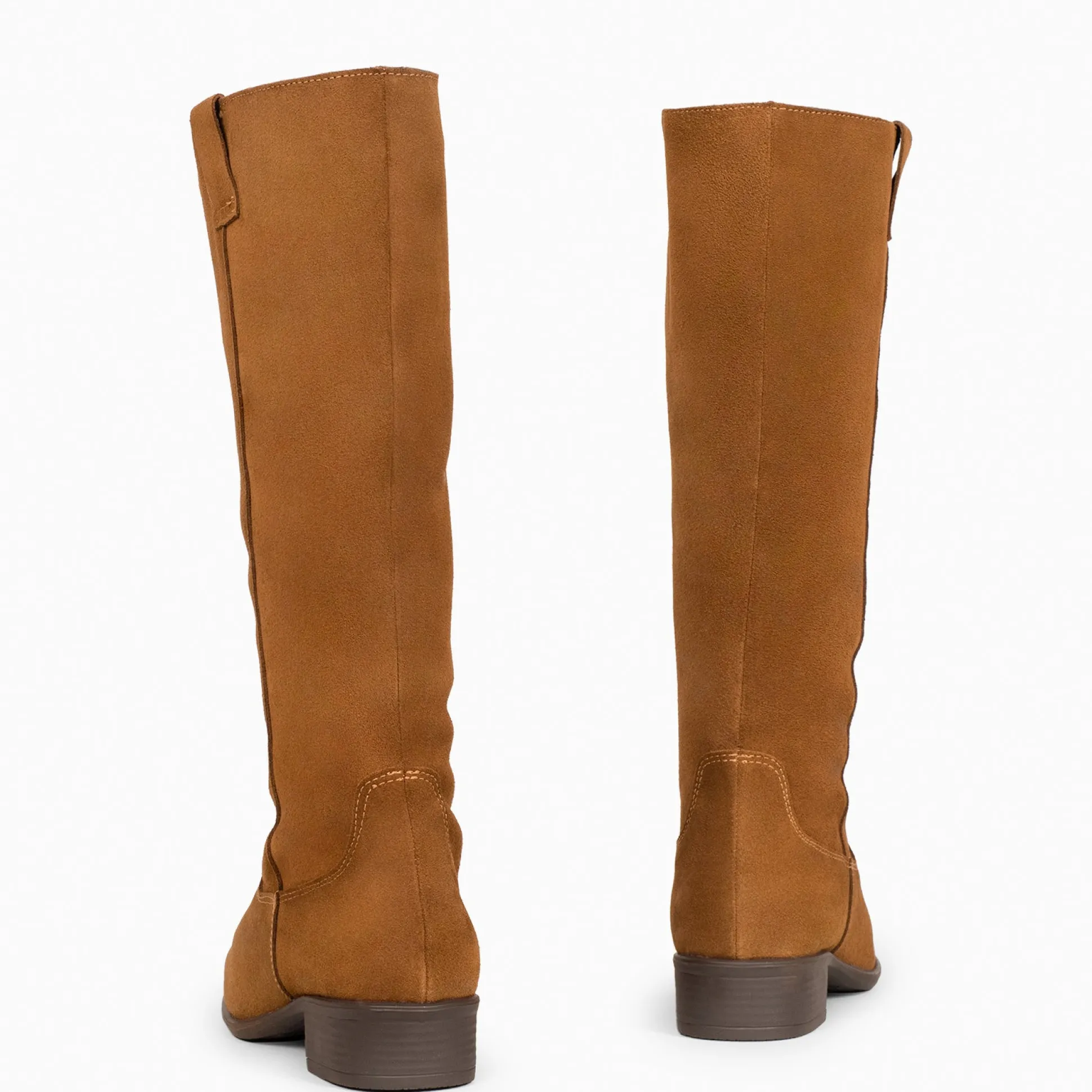 texas__botas_de_tacn_bajo_2.webp Botas<miMaO Texas - Botas De Tacón Bajo Camel