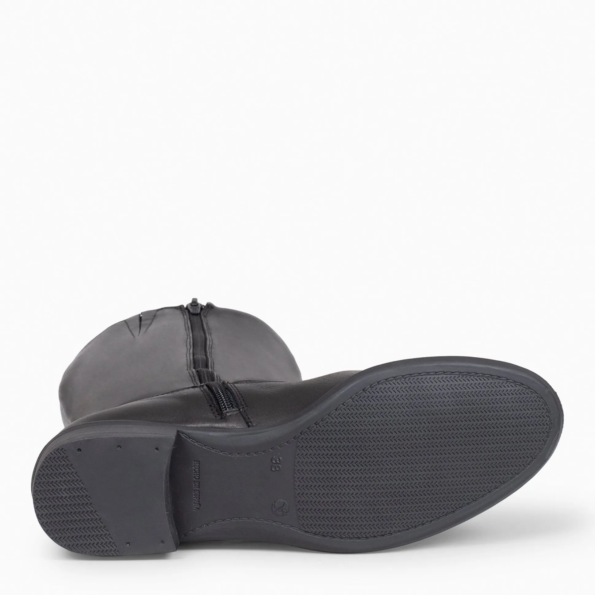 texas__botas_de_tacn_bajo_3.webp Botas<miMaO Texas - Botas De Tacón Bajo En Napa Negro