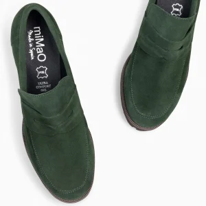 Mocasines Y Blucher<miMaO Trend – Mocasin Con Tacón Y Plataforma Verde