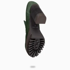 Mocasines Y Blucher<miMaO Trend – Mocasin Con Tacón Y Plataforma Verde