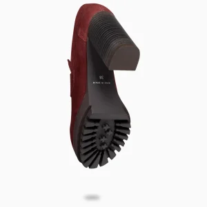 Mocasines Y Blucher<miMaO Trend – Mocasin Con Tacón Y Plataforma Burdeos