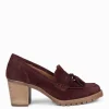 Mocasines Y Blucher<miMaO Trend S - Mocasin De Serraje Con Borla Burdeos