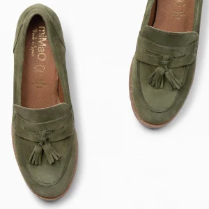 Mocasines Y Blucher<miMaO Trend S - Mocasin De Serraje Con Borla Kaki