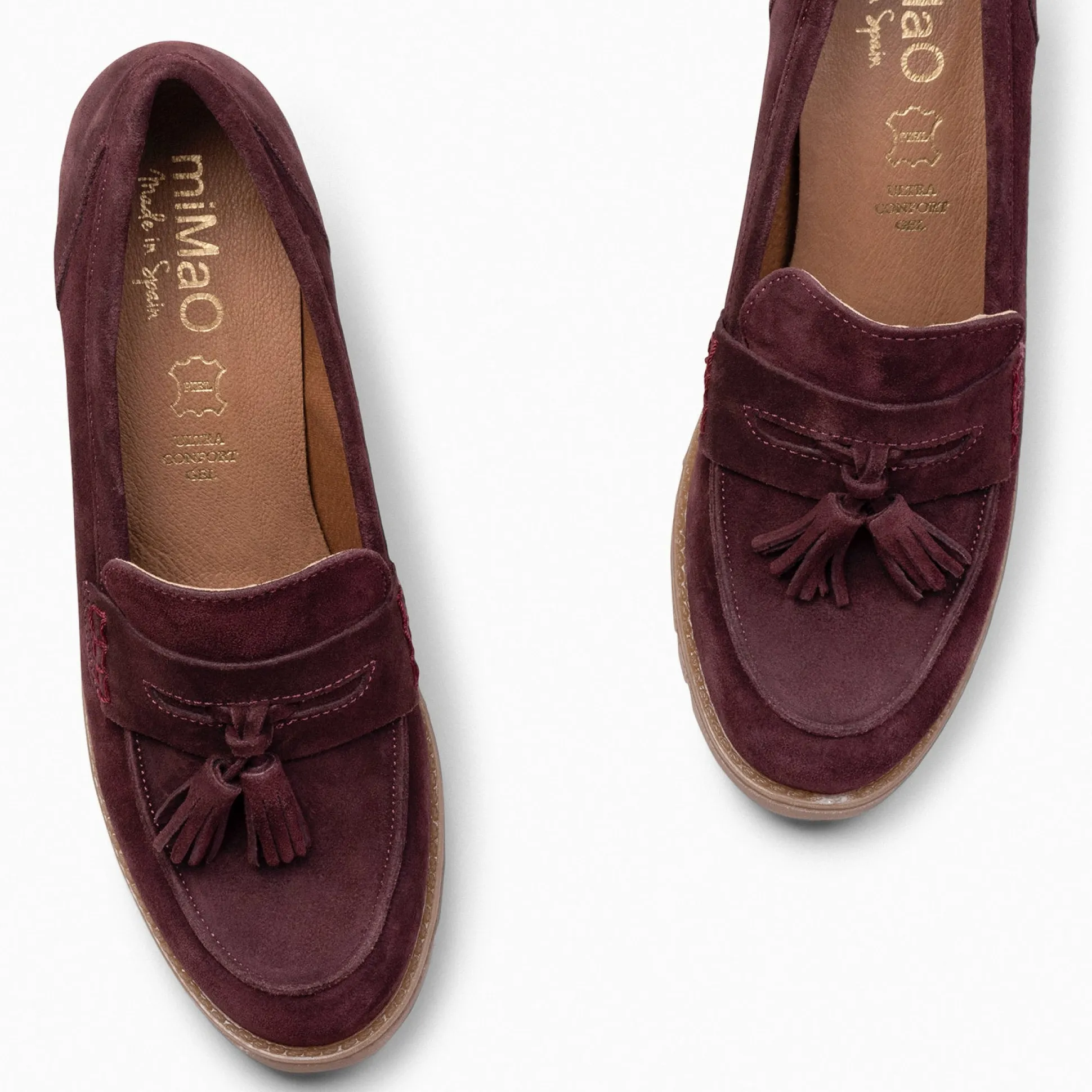 trend_s__mocasin_de_serra_2.webp Mocasines Y Blucher<miMaO Trend S - Mocasin De Serraje Con Borla Burdeos