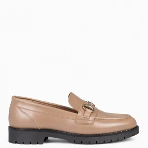 Mocasines Y Blucher<miMaO Trevilla - Mocasines De Mujer Casual Taupe