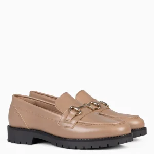 Mocasines Y Blucher<miMaO Trevilla - Mocasines De Mujer Casual Taupe