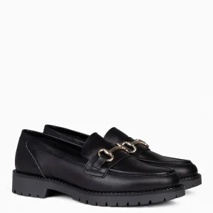 Mocasines Y Blucher<miMaO Trevilla - Mocasines De Mujer Casual Negro