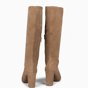 Botas<miMaO Urban - Botas Altas De Tacón Con Cremallera Tierra