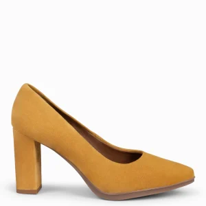 Urban Zapatos De Tacón<miMaO Urban – Zapatos De Tacón Alto De Ante Miel