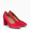 Special Prices<miMaO Urban – Zapatos De Tacón Alto De Ante Rojo