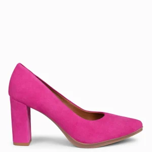 Urban Zapatos De Tacón<miMaO Urban – Zapatos De Tacón Alto De Ante Fucsia