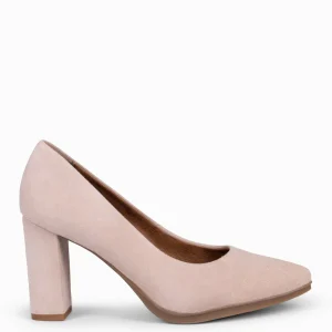 Urban Zapatos De Tacón<miMaO Urban – Zapatos De Tacón Alto De Ante Nude