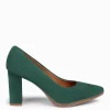 Urban Zapatos De Tacón<miMaO Urban – Zapatos De Tacón Alto De Ante Verde