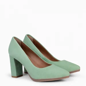 Urban Zapatos De Tacón<miMaO Urban – Zapatos De Tacón Alto De Ante Jade