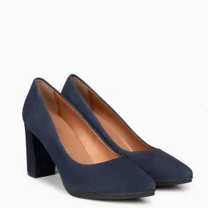 Urban Zapatos De Tacón<miMaO Urban – Zapatos De Tacón Alto De Ante Marino