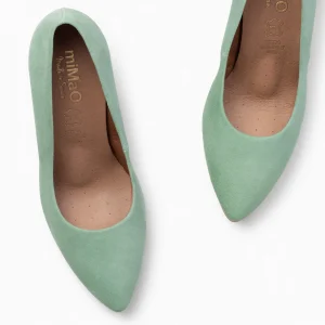 Urban Zapatos De Tacón<miMaO Urban – Zapatos De Tacón Alto De Ante Jade
