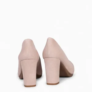 Urban Zapatos De Tacón<miMaO Urban – Zapatos De Tacón Alto De Ante Nude