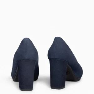 Urban Zapatos De Tacón<miMaO Urban – Zapatos De Tacón Alto De Ante Marino