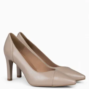 Zapatos De Fiesta<miMaO Urban Glam – Zapatos Elegantes De Tacón Alto Taupe