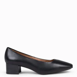 Urban Zapatos De Tacón<miMaO Urban Lady - Zapatos De Tacón Bajo De Napa Negro