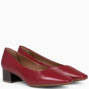 Urban Zapatos De Tacón<miMaO Urban Lady - Zapatos De Tacón Bajo De Napa Granate