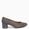 Urban Zapatos De Tacón<miMaO Urban Redondo - Zapatos De Tacón Bajo De Ante Gris