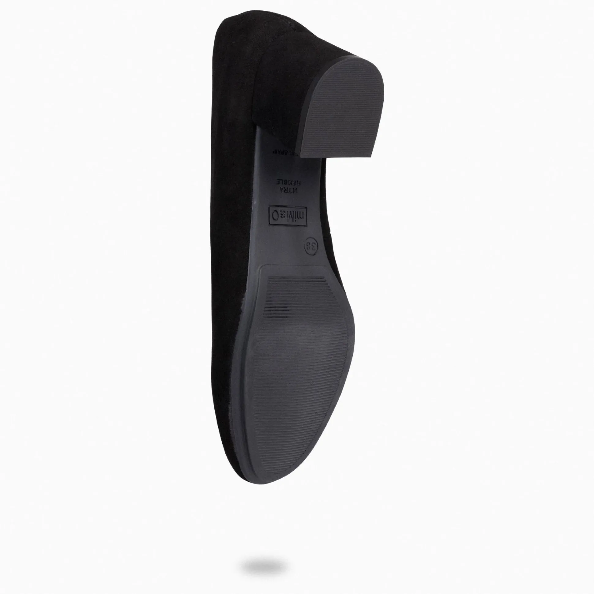urban_redondo__zapatos_de_3-1.webp Urban Zapatos De Tacón<miMaO Urban Redondo - Zapatos De Tacón Bajo De Ante Negro