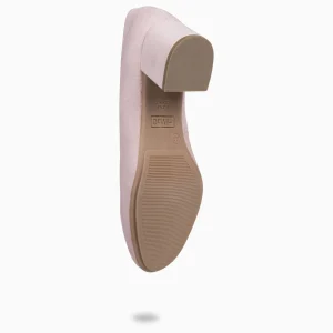 Urban Zapatos De Tacón<miMaO Urban Redondo - Zapatos De Tacón Bajo De Ante Nude