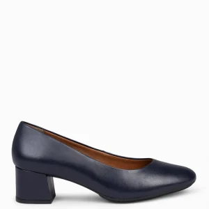 Urban Zapatos De Tacón<miMaO Urban Redondo Salon - Zapatos De Tacón Bajo De Napa Marino