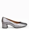 Zapatos De Fiesta<miMaO Urban Redondo Splash - Zapatos De Tacón Bajo Plata