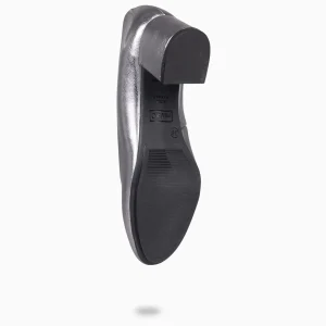 Zapatos De Fiesta<miMaO Urban Redondo Splash - Zapatos De Tacón Bajo Plata